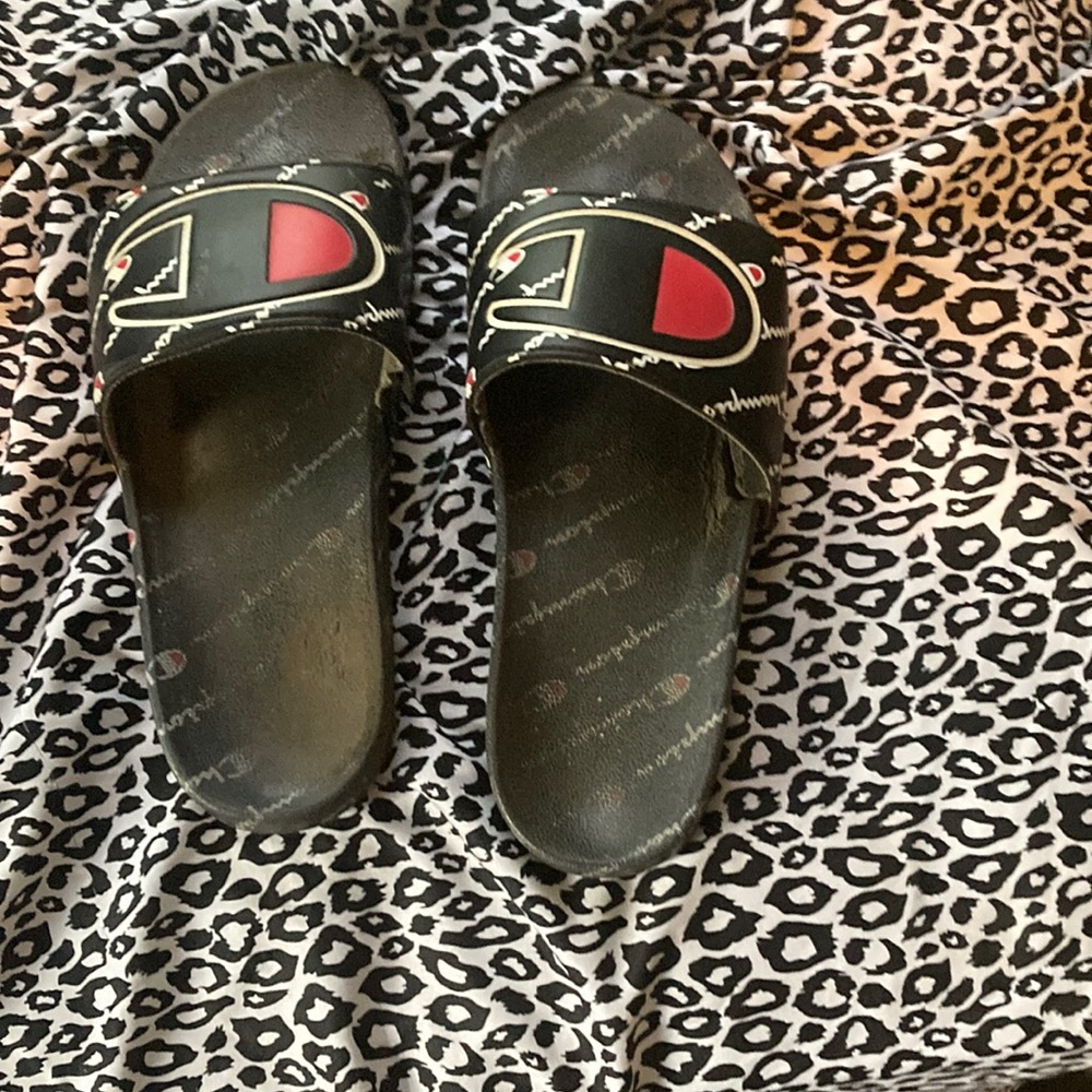 A little ripped both sandals